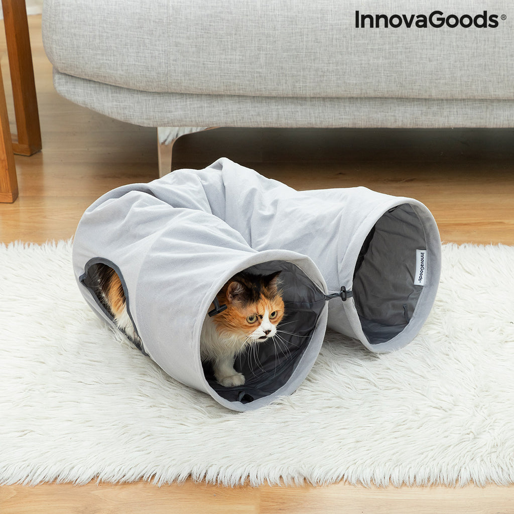 Tunnel de jeu pliable pour chat