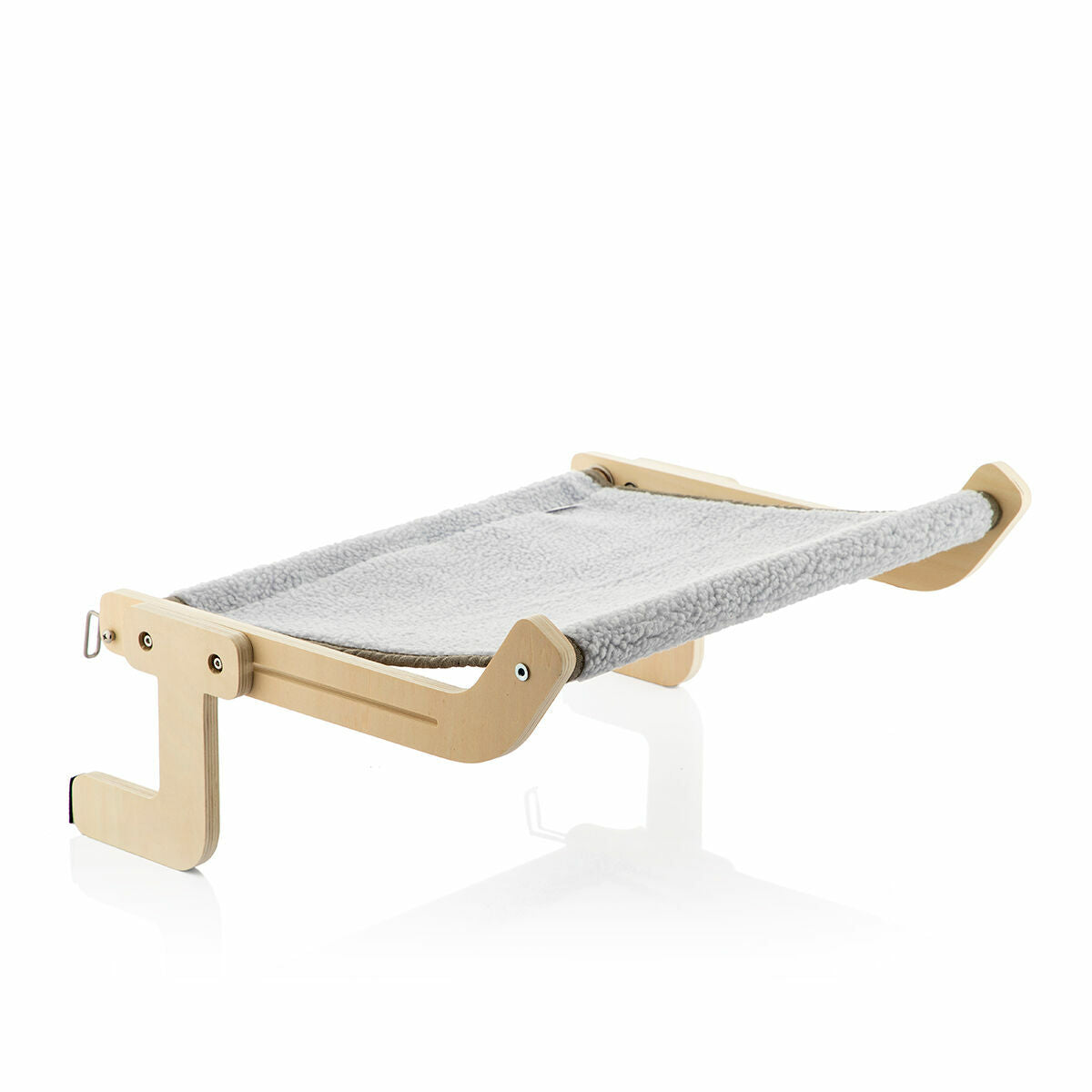 Hamac suspendu en bois pour chat