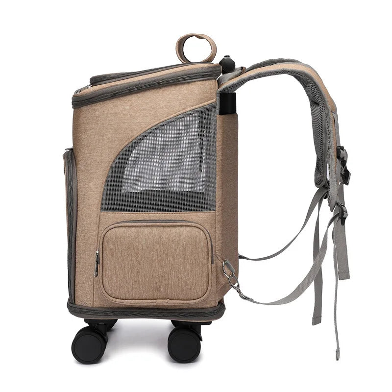 Sac à dos de transport respirant pour chien et chat