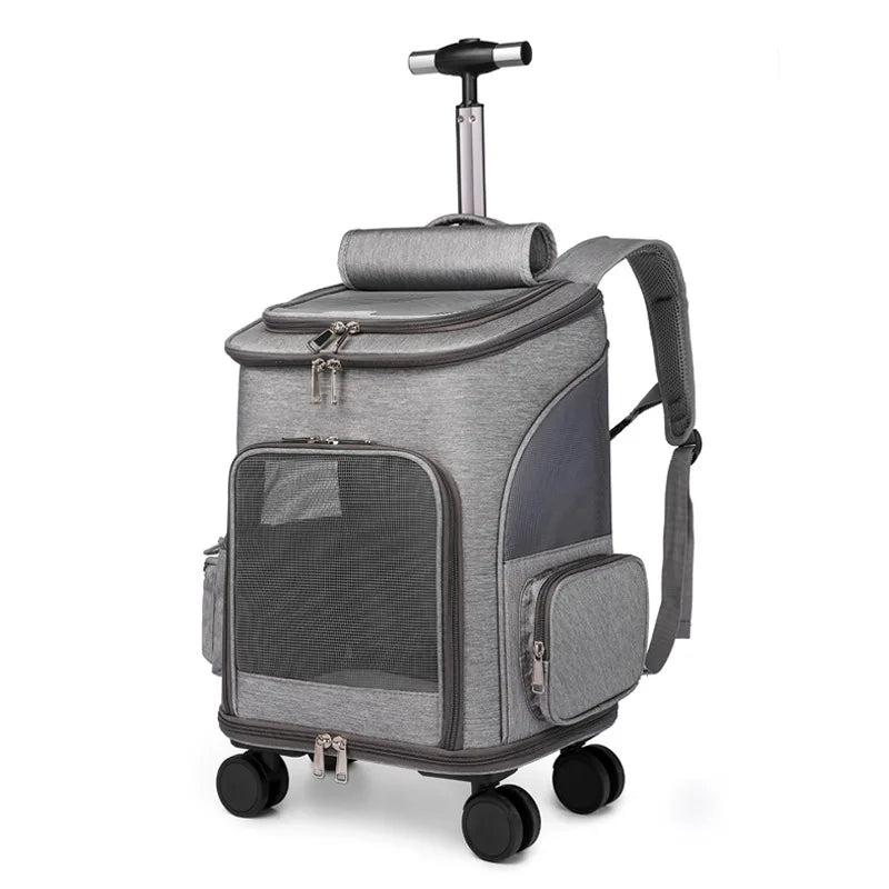 Sac à dos de transport respirant pour chien et chat