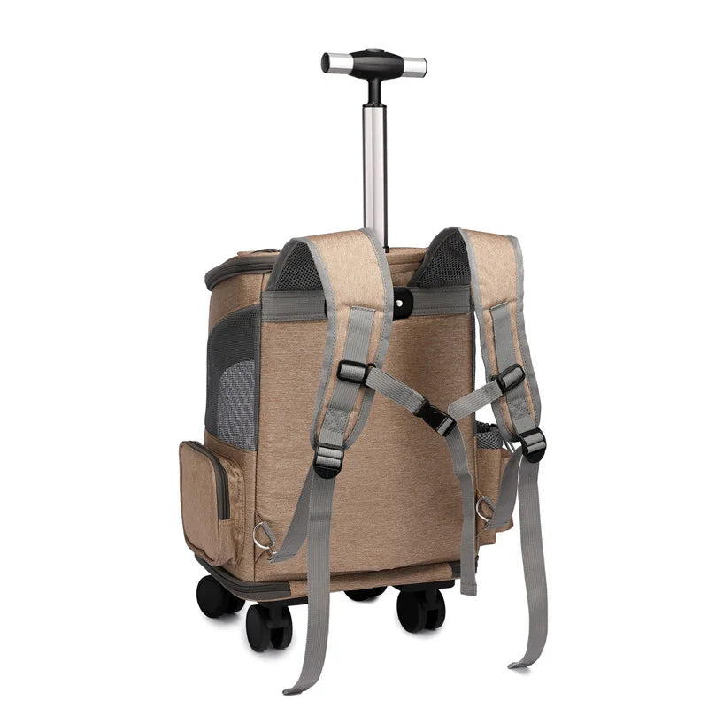 Sac à dos de transport respirant pour chien et chat