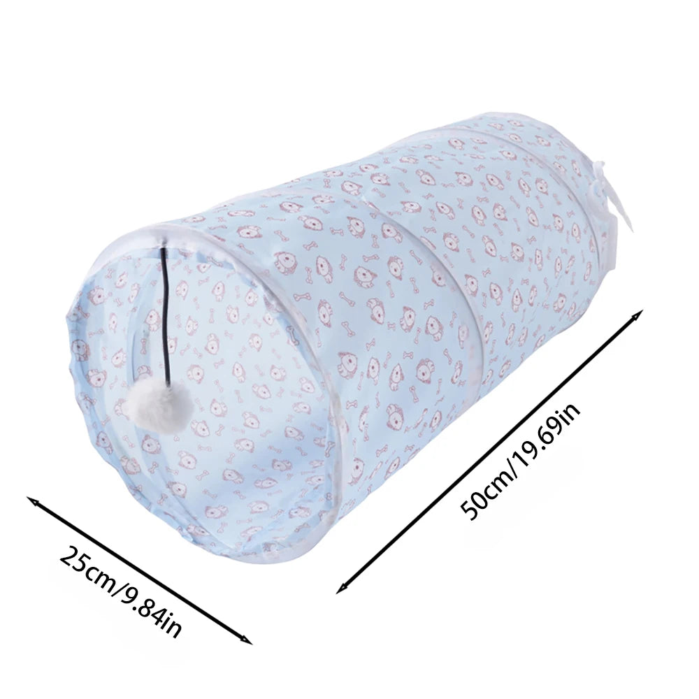 Tunnel pour chat pliable – plusieurs formes (S, T, Y, droit)