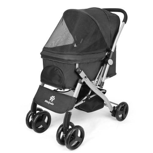 Poussette pliable pour chien et chat