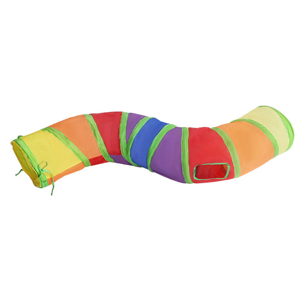 Tunnel pour chat pliable – plusieurs formes (S, T, Y, droit)