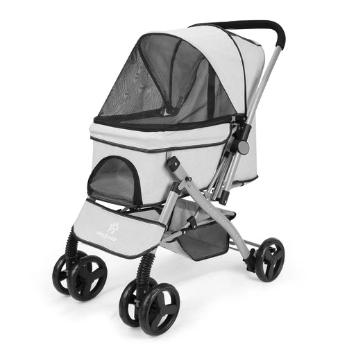 Poussette pliable pour chien et chat