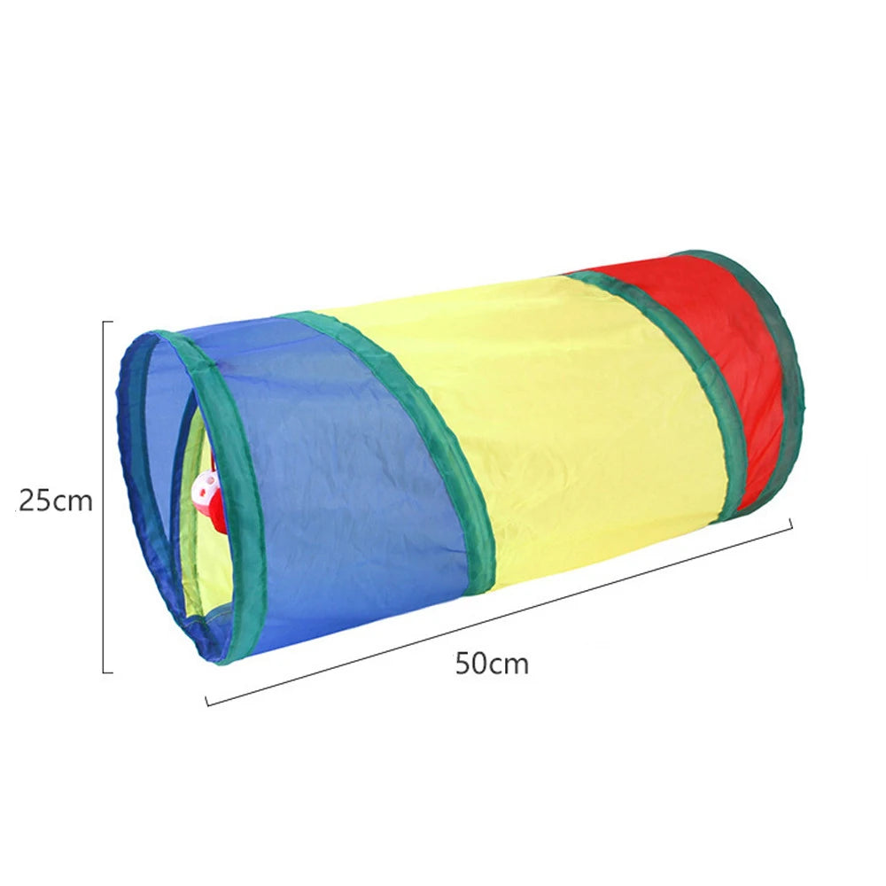 Tunnel pour chat pliable – plusieurs formes (S, T, Y, droit)