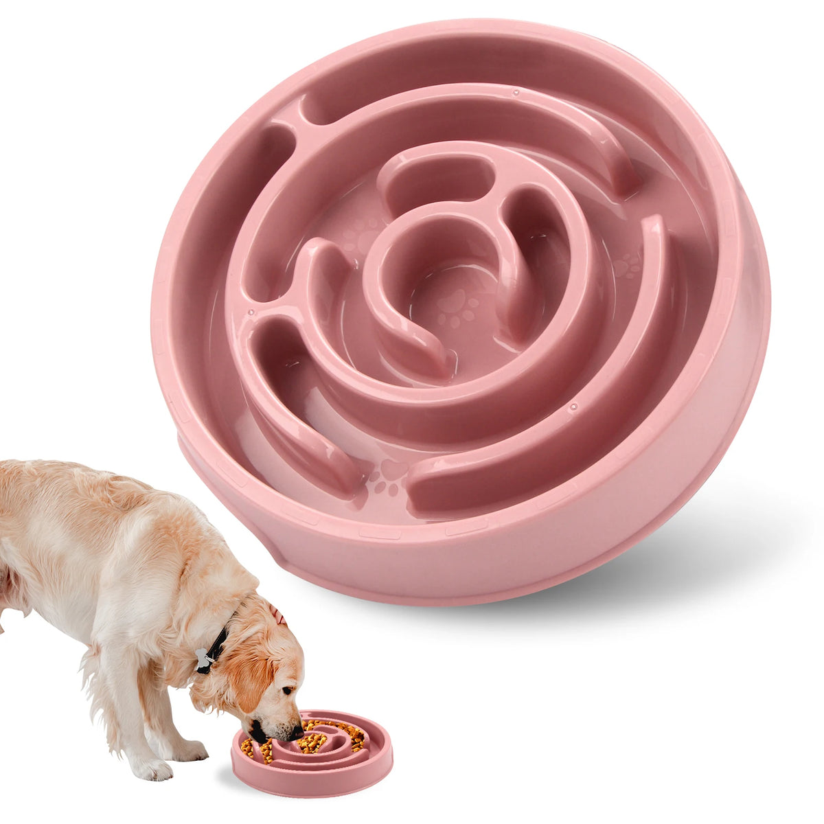 Gamelle anti-glouton labyrinthe pour chien et chat