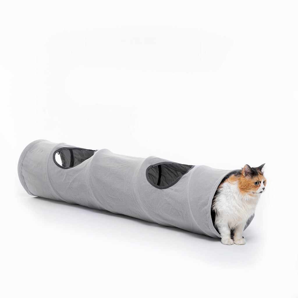 Tunnel de jeu pliable pour chat