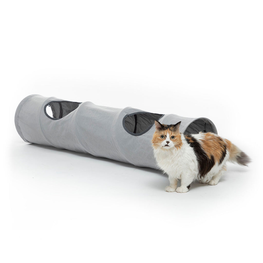 Tunnel de jeu pliable pour chat