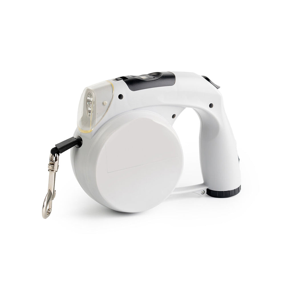 Laisse rétractable 6 en 1 avec lampe LED